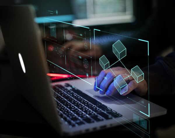 Digital crime by an anonymous hacker